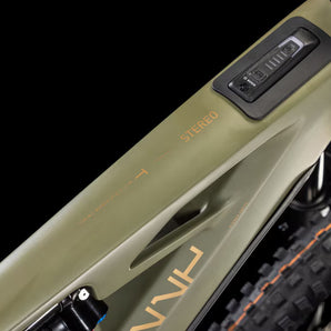 Cube Stereo Hybrid ONE77 HPC TM 800 Electric Enduro Bike Dustyolive'n'Gold