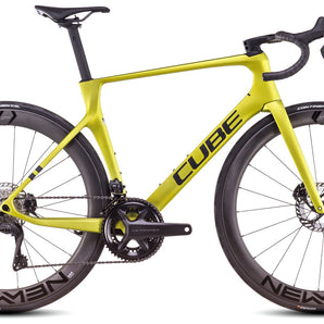Cube Agree C:62 Race Road Bike Flashlime'n'Black